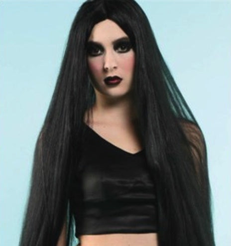 40 INCH LONG BLACK HAIR